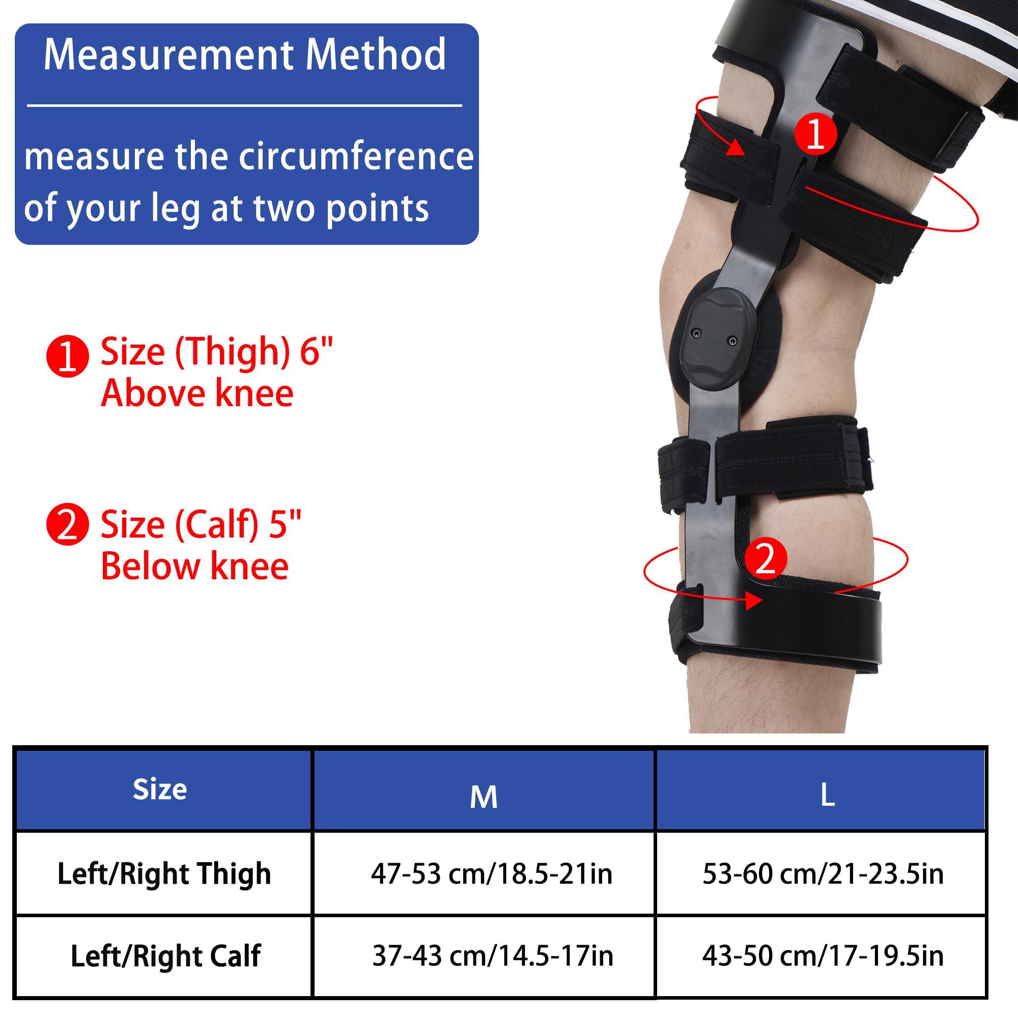 X-shuan OA Unloader Knee Brace for Osteoarthritis - Adjustable Knee Support for Pain Relief and Recovery, Bone on Bone Knee Joint Pain, Cartilage Defect Repair, Knee Stabilizer for Men and Women (R/M)
