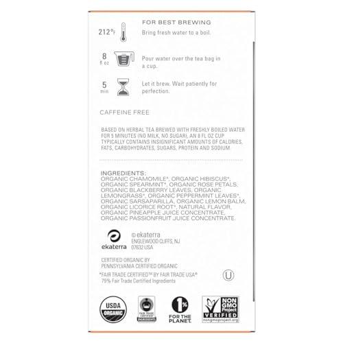 TAZO TAZO Calm Chamomile Herbal Tea Bags, Caffeine-Free, 96 Total Tea Bags (16ct - Pack of 6)