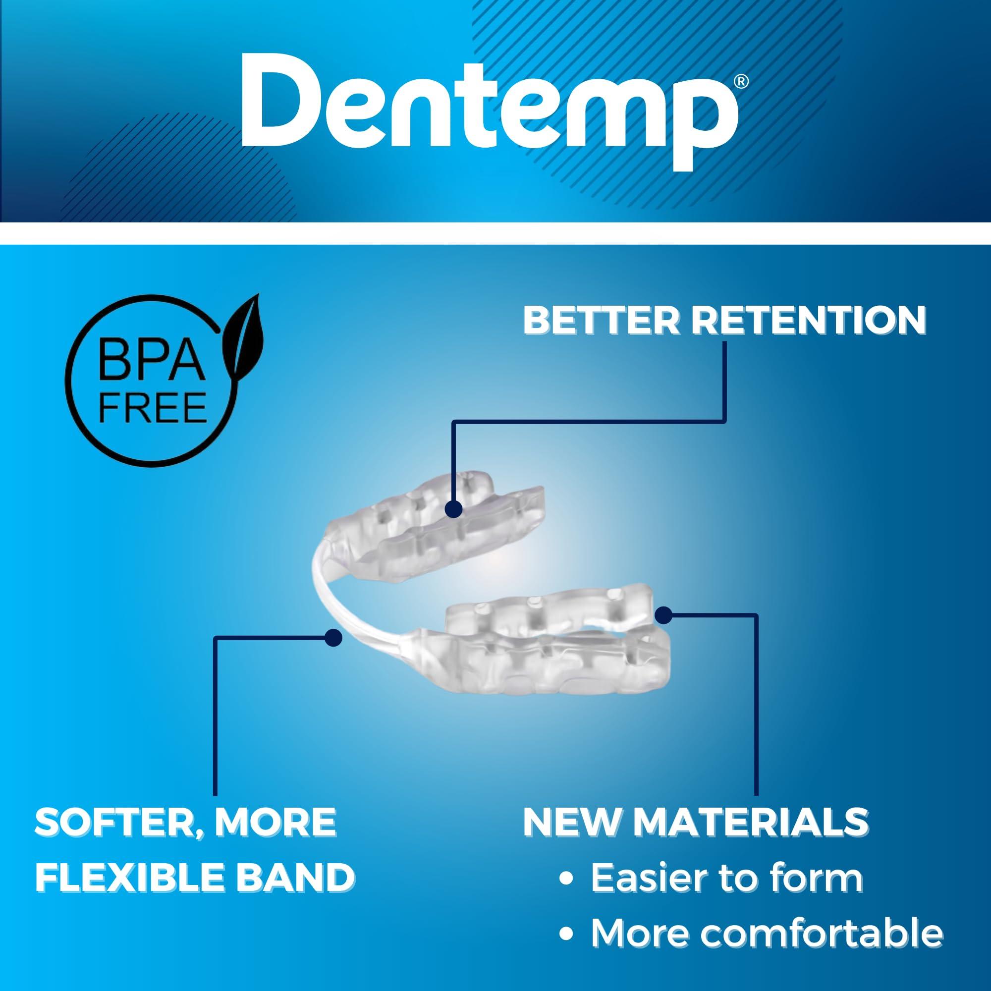 Dentemp Dentemp Ora-Guard Custom Fit Dental Guard - Bruxism Night Guard for Teeth Grinding - Mouth Guard for Clenching Teeth at Night - Comfortable Mouth Guard for Sleeping - Relieve Soreness in Jaw Muscles
