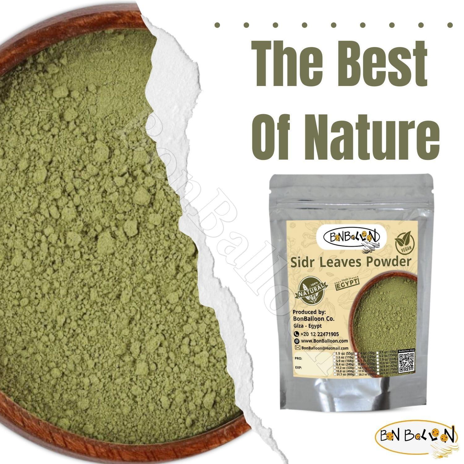 bonballoon bonballoon Wholesale Seder Sidr Leaves Leaf Powder for The Hair Skin Care Body (Lote Tree Jujube Ziziphus Spina Christi Christ Golchin Lotus) Herbs (26.5 oz / 750 gm)
