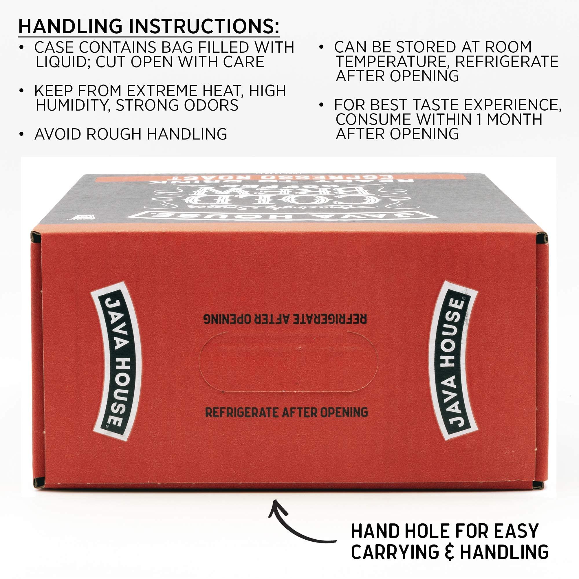 Java House Java House dark roast Liquid Cold Brew Coffee On Tap, Espresso, 128 Fl Oz