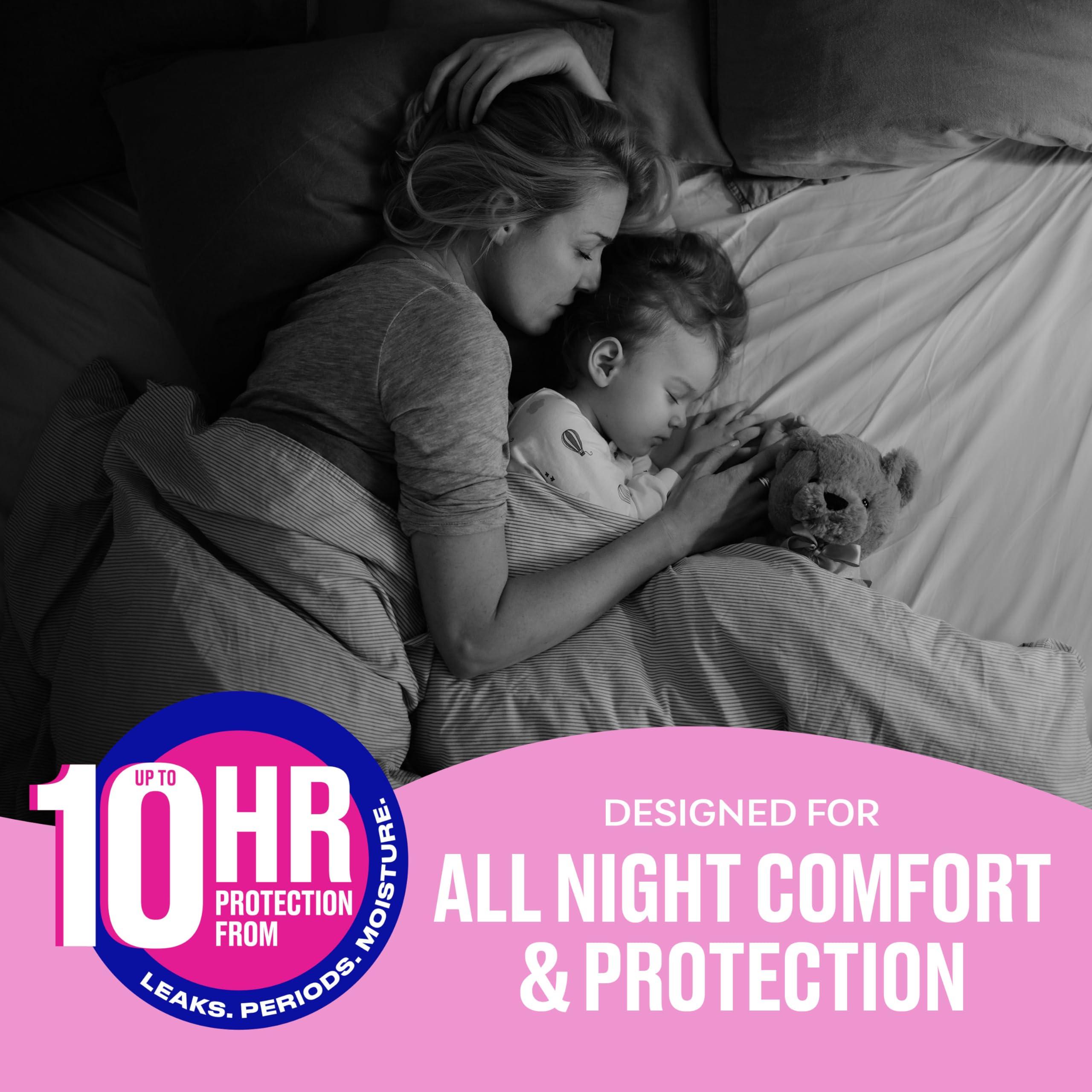 Carefree Carefree Maxi Pads for Women, Overnight Pads With Wings, 112ct (4 Packs of 28ct) | Carefree Pads, Feminine Care, Period Pads & Postpartum Pads | 112ct (4 Packs of 28ct)