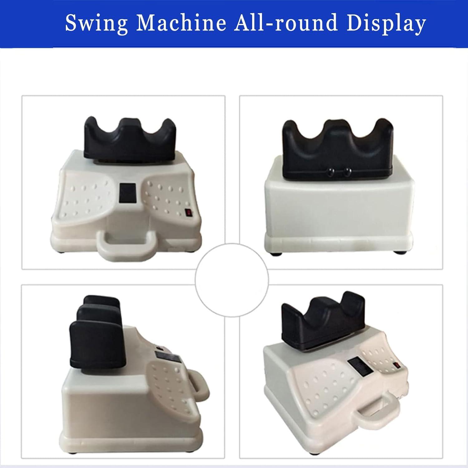 Erbaofd Erbaofd Swing Foot Massager, 10 Gear Speed Adjustable, Portable with Carrying Handle, Improve Lymphatic and Blood Flow, for Swelling Alleviate, Relax Muscles