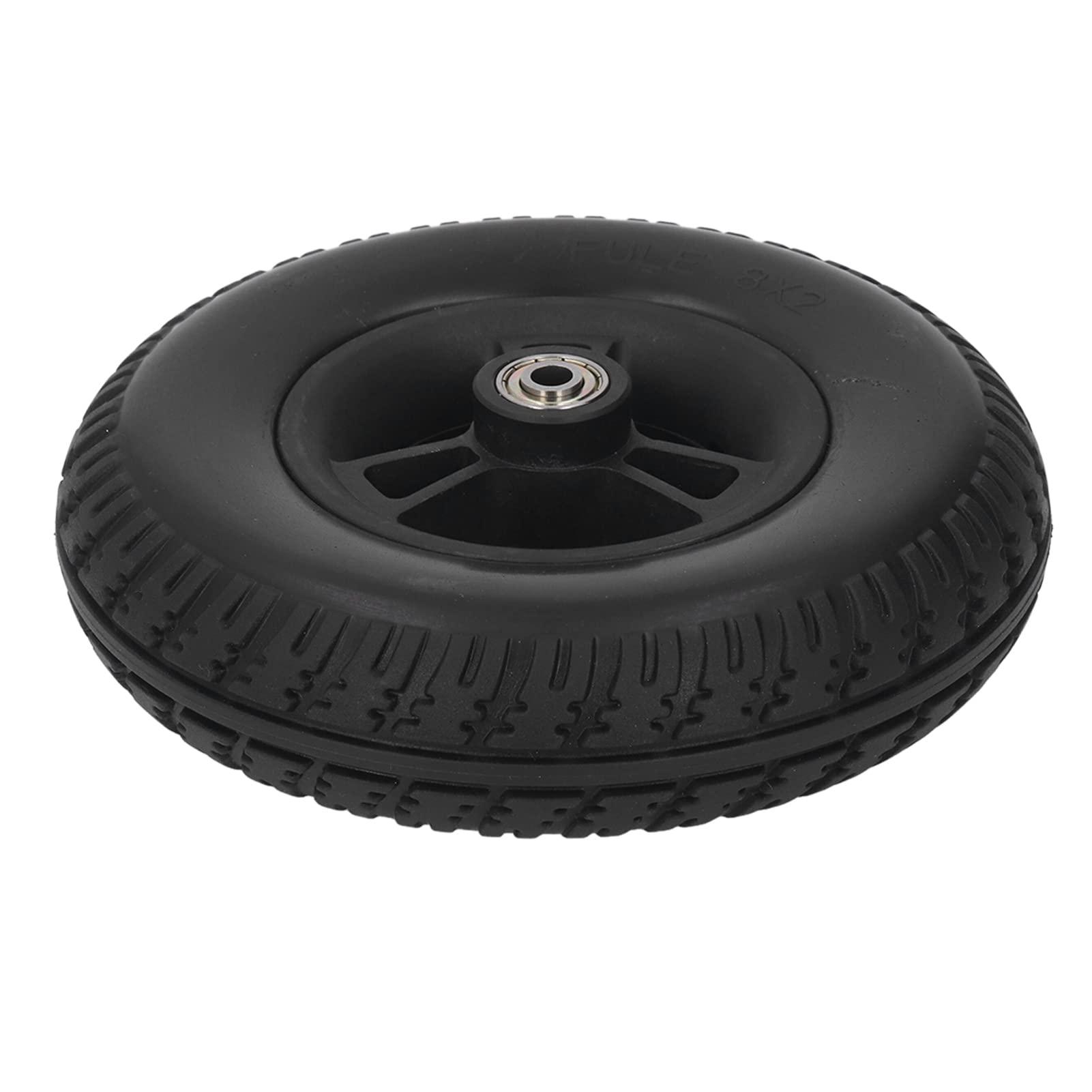 Atyhao Wheelchair Tire Wheelchair Wheels Wheels Pu Polyurethane 8In Inches Tire Wheel Tire Tire Tires Wheels