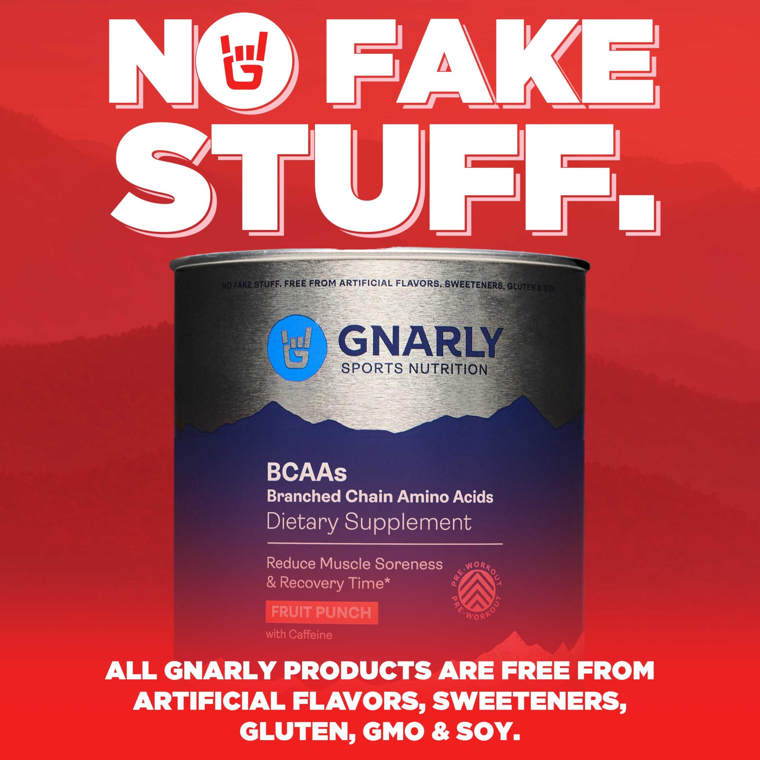 Gnarly Nutrition Gnarly Nutrition BCAAs Fruit Punch (10.58oz) Performance Greens Lemon Mint (11.64 oz)