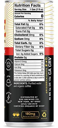 RISE Brewing Co. RISE Nitro Cold Brew Coffee, 7 fl oz