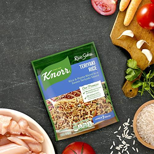 Knorr Knorr Rice Sides For a Tasty Rice Side Dish Teriyaki No Artificial Flavors, No Preservatives, No Added MSG 5.4 oz (Pack of 2)