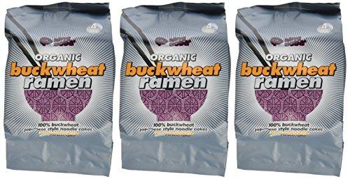 King Soba Noodle Culture King Soba Noodles Organic Buckwheat Ramen Noodles, 3 Count