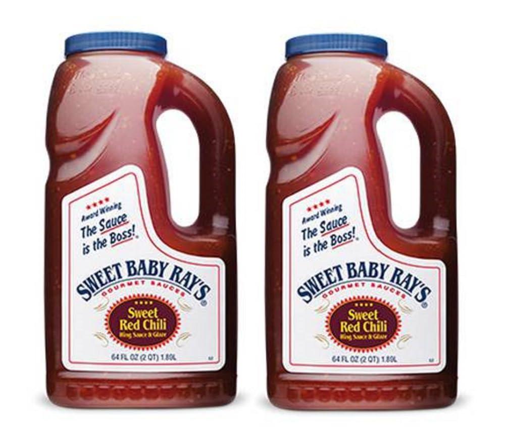 Sweet Baby Ray's Sweet Baby Ray's Sweet Red Chili Wing Sauce 64 Oz (2 Pack)