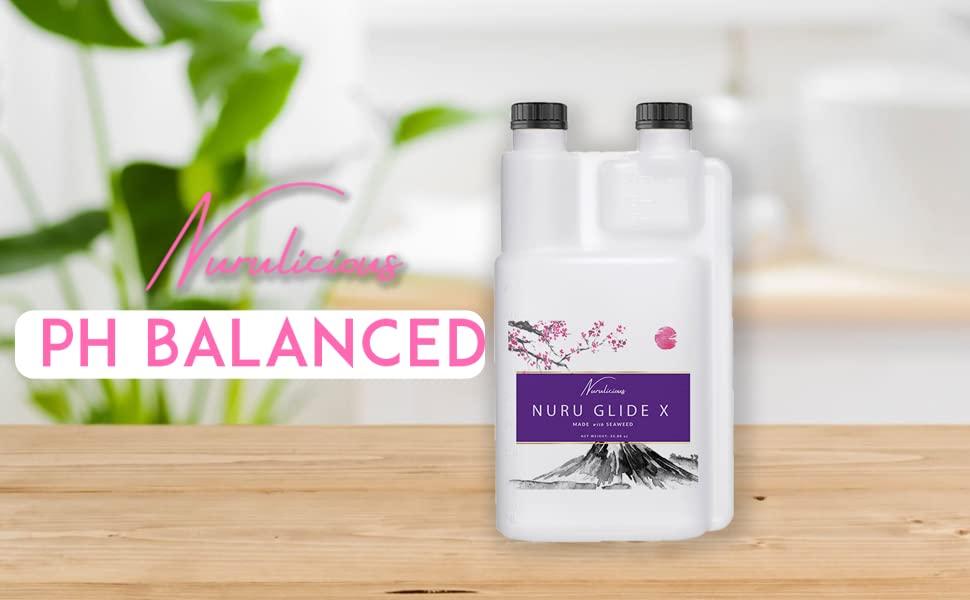 Nurulicious Nuru Gel X: Super Slippery Nuru Gel | Premium Nuru Massage Therapy Gel is Ideal for All Massage Types. Alternative to Massage Oil. Full Body Massage Therapy Gel.Edible, Non-Staining, and Heatable