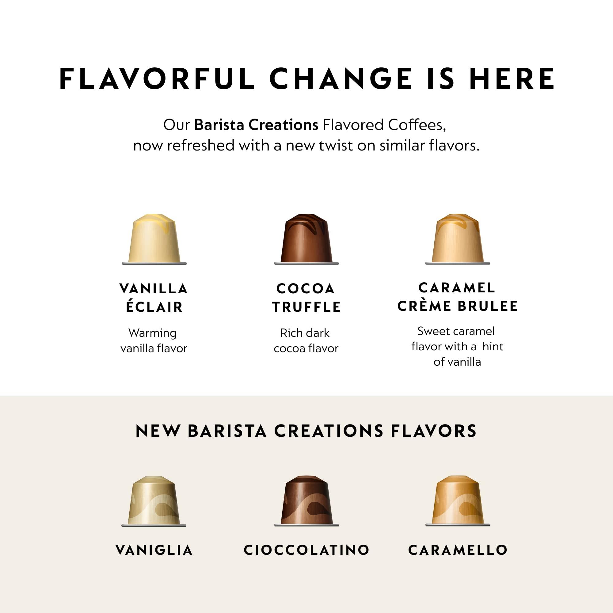 Nespresso Nespresso Capsules Original Line, Barista Variety Pack, 100-Count Espresso Coffee Pods