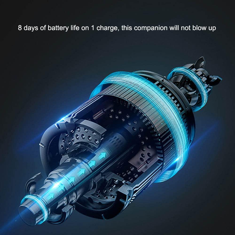 KDFJ KDFJ U-shaped Inflatable Massage Pillow, Multifunctional Neck Protector, Cervical Massager, Head Health Massage Pillow-Yellow