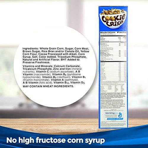 Cookie Crisp Cookie Crisp Cereal, Chocolate Chip Cookie Flavored, 11.25 oz