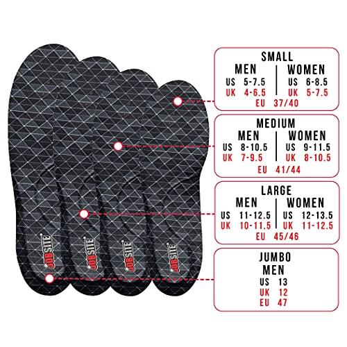 JOB SITE JobSite Power Tuff Anti-Fatigue Support Work Orthotic Insoles - Large