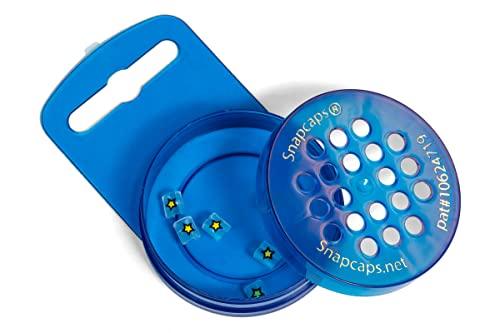 Snapcaps Snapcaps Braces Bumper Cover, Orthodontic Bracket Wax Substitute, Alternative Snap-on Braces Guard Braces Accessories 10 pack (Cross)