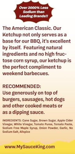 Sauce King Sauce King Original Low Sodium Ketchup
