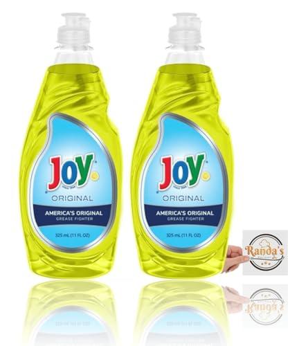 Randa\'s Recipes Randa\'s Recipes | Joy Liquid Dish Soap, Lemon Scent, Non-Ultra 11 oz *New Look* (2-Pack)