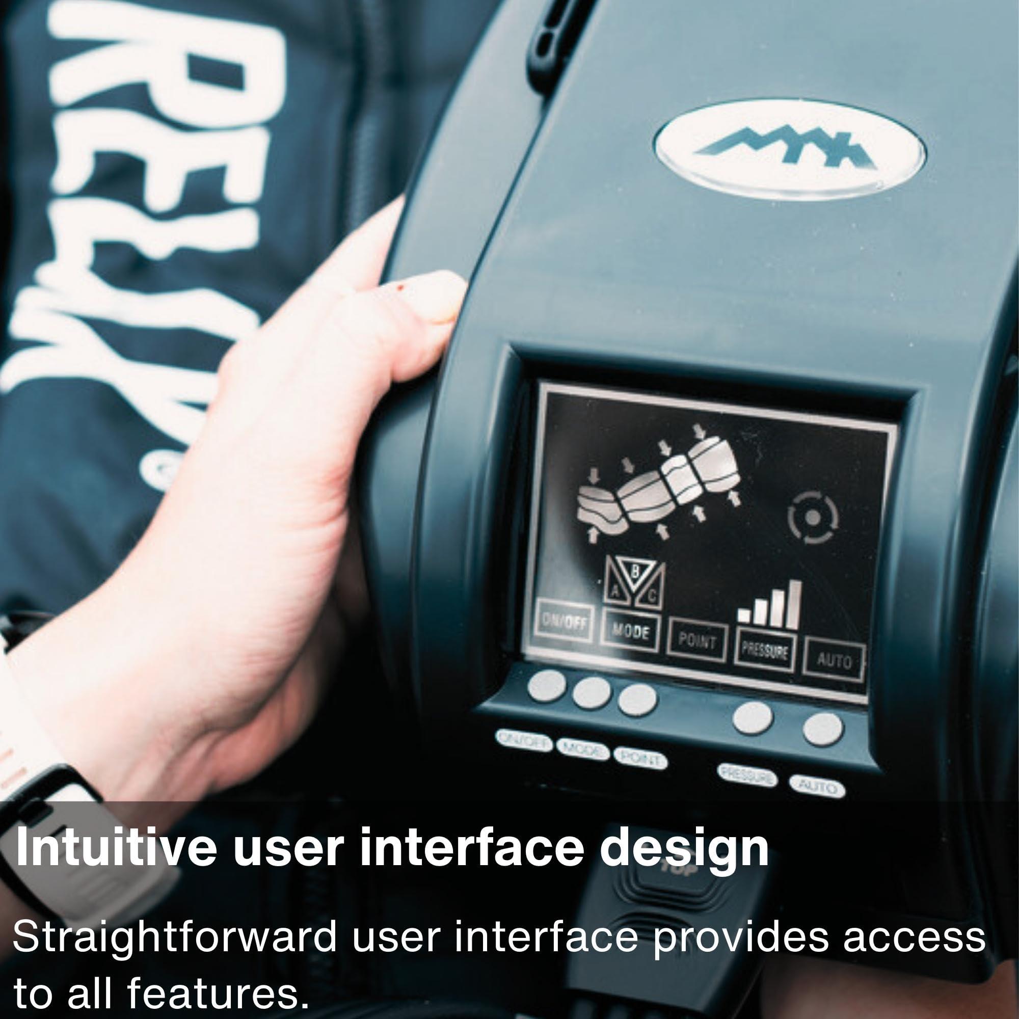 Air Relax Air Relax AR-2 Professional Compression Boots, FDA Cleared Leg Recovery System, Medical Grade Recovery Boots and Pump, 3 Therapy Modes 4 Chambers, for Circulation in Legs and Muscle Recovery