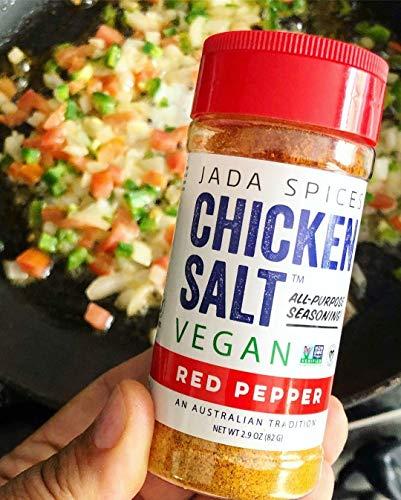 JADA Spices JADA Spices Chicken Salt Spice and Seasoning - Red Pepper Flavor - Very Hot! Vegan, Keto & Paleo Friendly - Perfect for Cooking, BBQ, Grilling, Rubs, Popcorn and more - Preservative & Additive Free