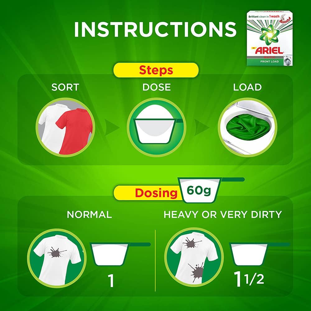 ARIEL Ariel Matic Front Load Washing Detergent Powder - 1 kg