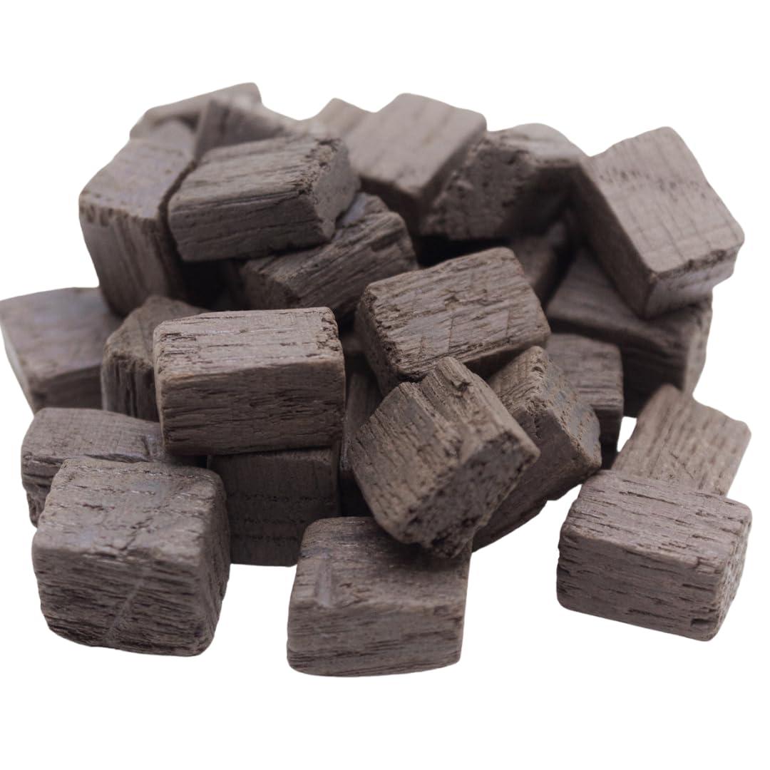 Oak Chips Inc. Oak Chips Inc. American Oak Cubes for Brewing - Heavy Toast - 10 lbs - Perfect for Aging Wines, Spirits, Beer, and More!