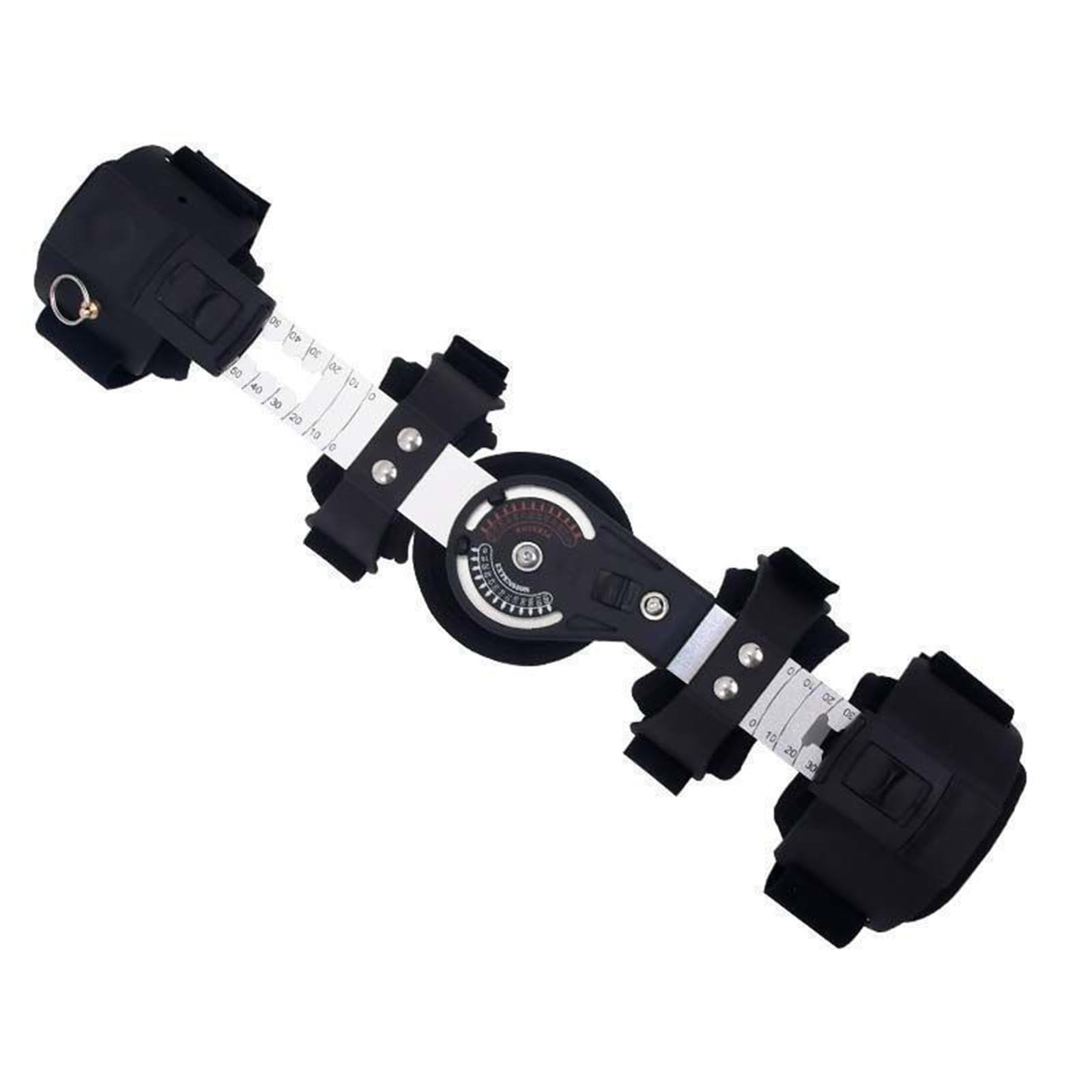 PopieL Post Op Elbow Brace for Surgery Pain Relief Recovery, Adjustable Hinged Rom Elbow Brace, Elbow Splint Immobilizer for Left or Right Elbow, Hand Arm Splint for Men Women,right