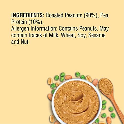 BBRATS BBRATS Saffola Fittify Plant Protein Peanut Butter | Extra Crunchy | High Protein | No Added Sugar | Control Diabetes | Keto Diet | 100% Real Peanuts | 200g