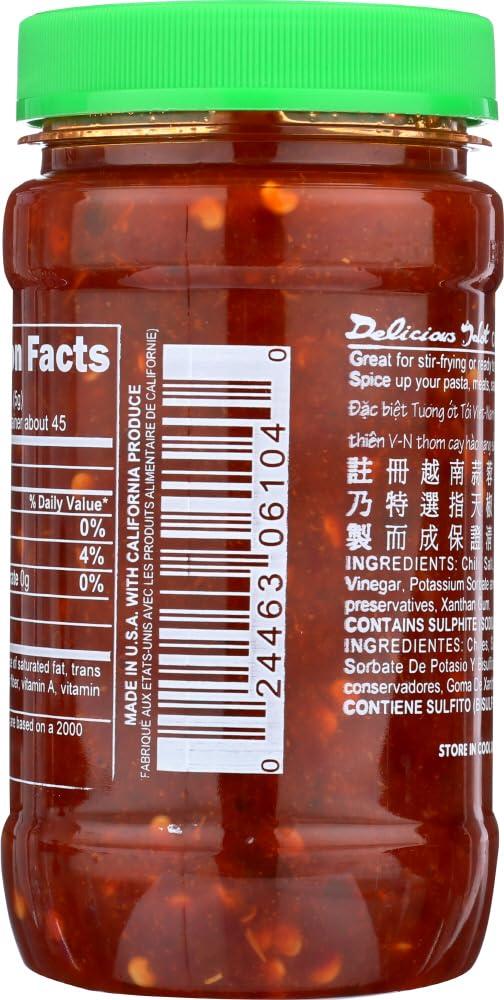 Huy Fong Huy Fong Chili Garlic Sauce (Tuong Ot Toi Viet-Nam) - 8oz [ 24 units]