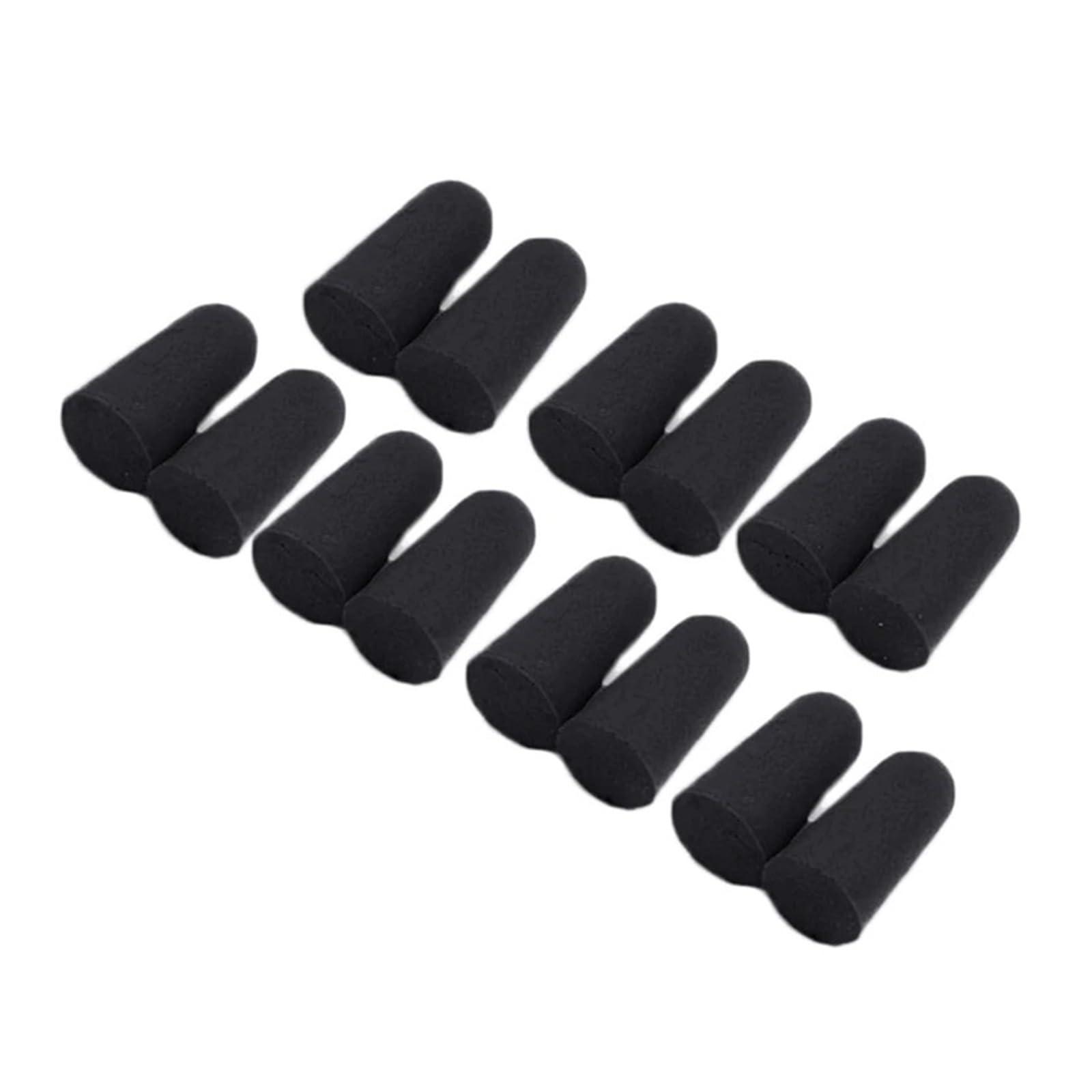 BMXWL 20PC Anti-Noise Sleeping Plugs Soft Foam Ear Plugs Sound Insulation Ear Protection Earplugs for Travel Foam Soft Noise Reduction