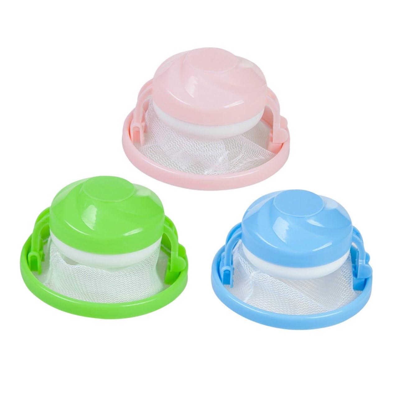 Beavorty Beavorty 6 Pcs Hair Catcher Washing Machine Pet Hair Catcher Washing Machine Filter Bag Dog Hair Catcher for Washer Mesh Strainer Washing Machine Hair Catcher Universal Laundry Ball