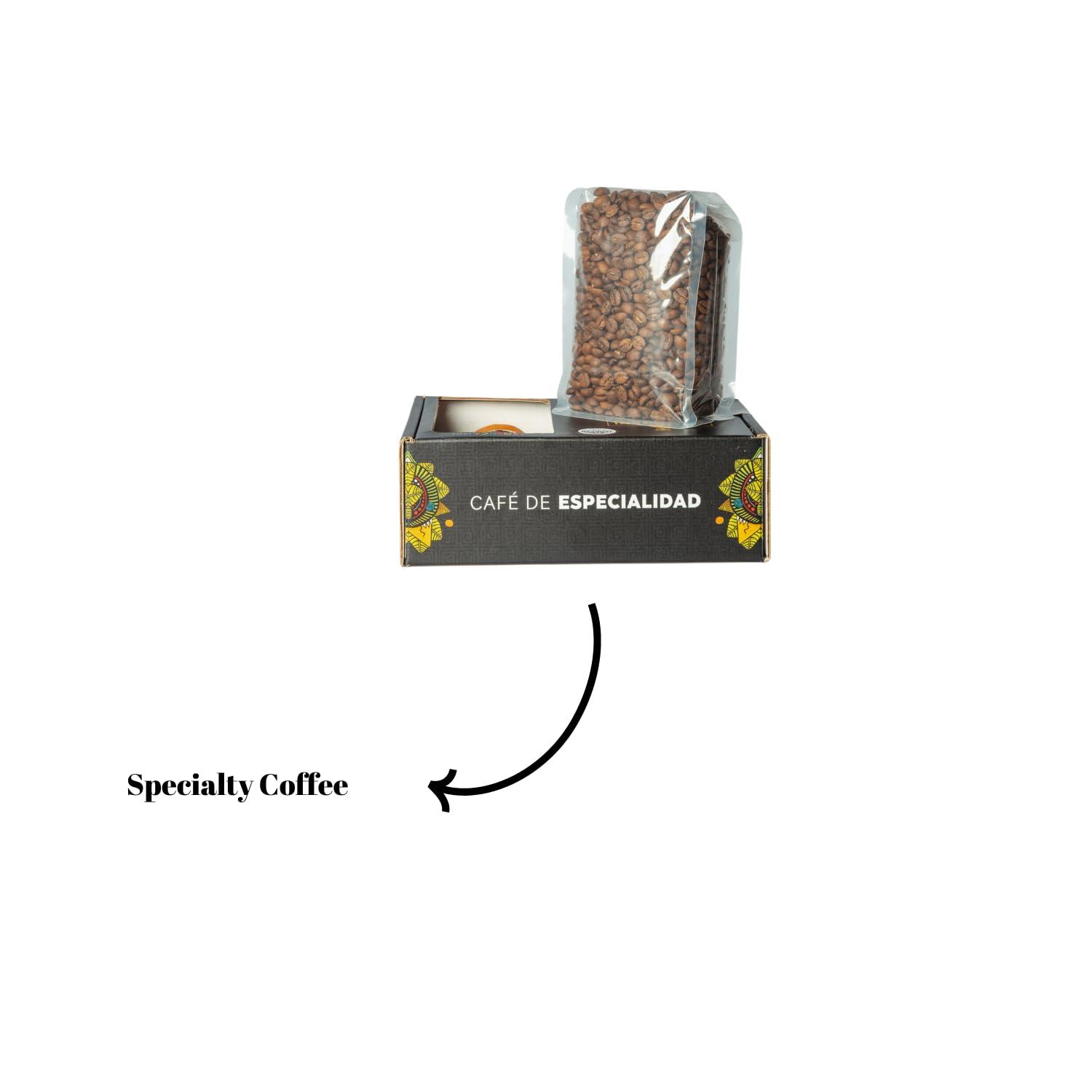 KMOREBI FINCA EXCLUSIVA KOMOREBI FINCA EXCLUSIVA - Special Edition Pack (8oz premium whole bean roasted coffee + Handmade Wood Craft Souvenir 4.7x3.2In) - from Tarrazu, Costa Rica