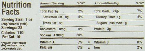 Utz Utz Sourdough Specials Pretzels - Classic Sourdough Pretzel, Perfectly Salted Crunchy Sourdough Pretzel with Zero Cholesterol per Serving, 28 oz. Barrel