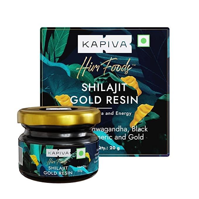 XONA Shilajit Gold Resin - 20g | Helps in Boosting Stamina | Contains 24 Carat Gold | 100% Ayurvedic