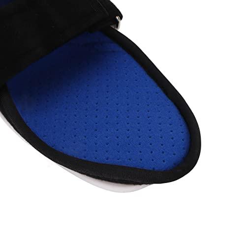 FLAVAS Ankle Support Brace, Walking Boot Short Type PVC Laminated Fabric Breathable Ankle Fracture Brace, Ankle Fracture Brace for Sprain Leg & Foot Supports (Size : Left Foot L)