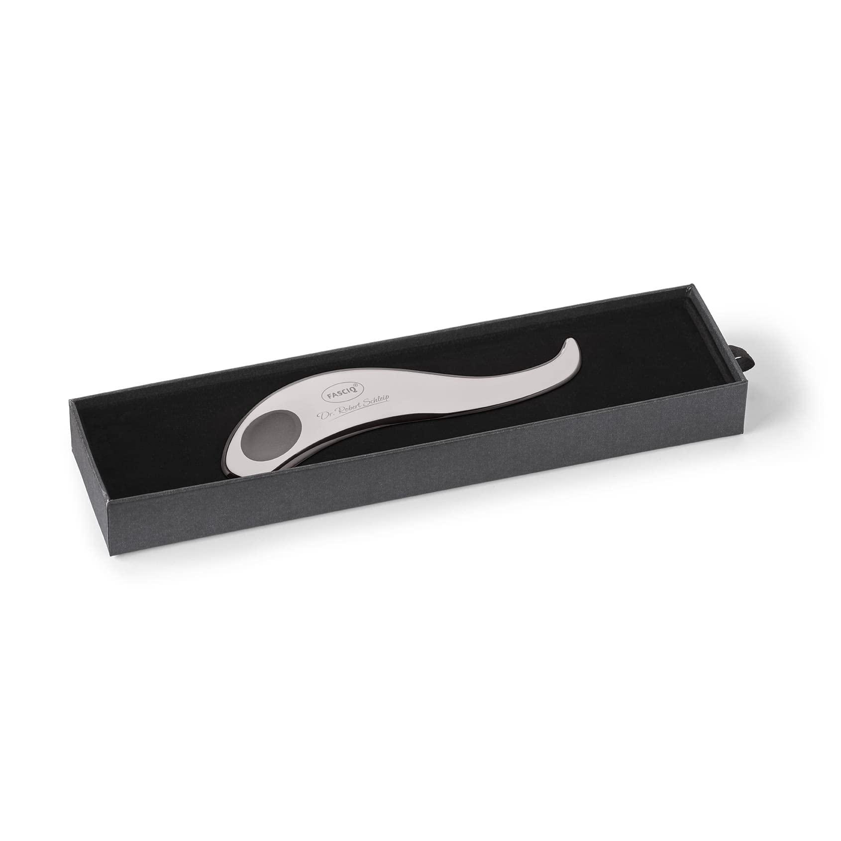 FASCIQ FASCIQ | IASTM Tool Wave | Patented Design | Instrument Assisted Soft Tissue Release & Mobilization | Surgical Stainless Steel | Required for Myofascial, Soft, Scar & Deep Tissue Massages & Scraping