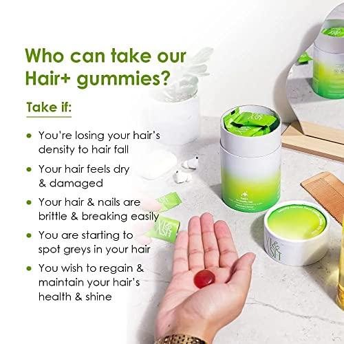 Generic Hair + Gummies for Healthy & Strong Hair | Biotin, Collagen, Multivitamins & Zinc | Strawberry Flavoured- 30 Gummies