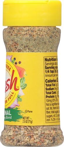 Dash Dash Salt-Free Seasoning Blend, Original, 2.5 Ounce (Pack of 2)