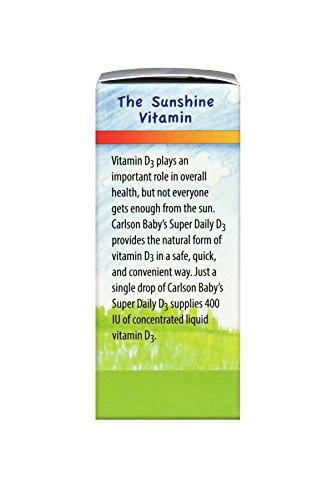 Carlson Carlson Labs Super Daily D3 Baby 400 IU - 0.35 oz.
