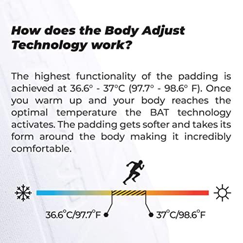 Gamepatch Gamepatch Knee Pads | Compression Sleeve Joint Protection | Shock Absorbing Technology | Men Women Kids, White, Size S