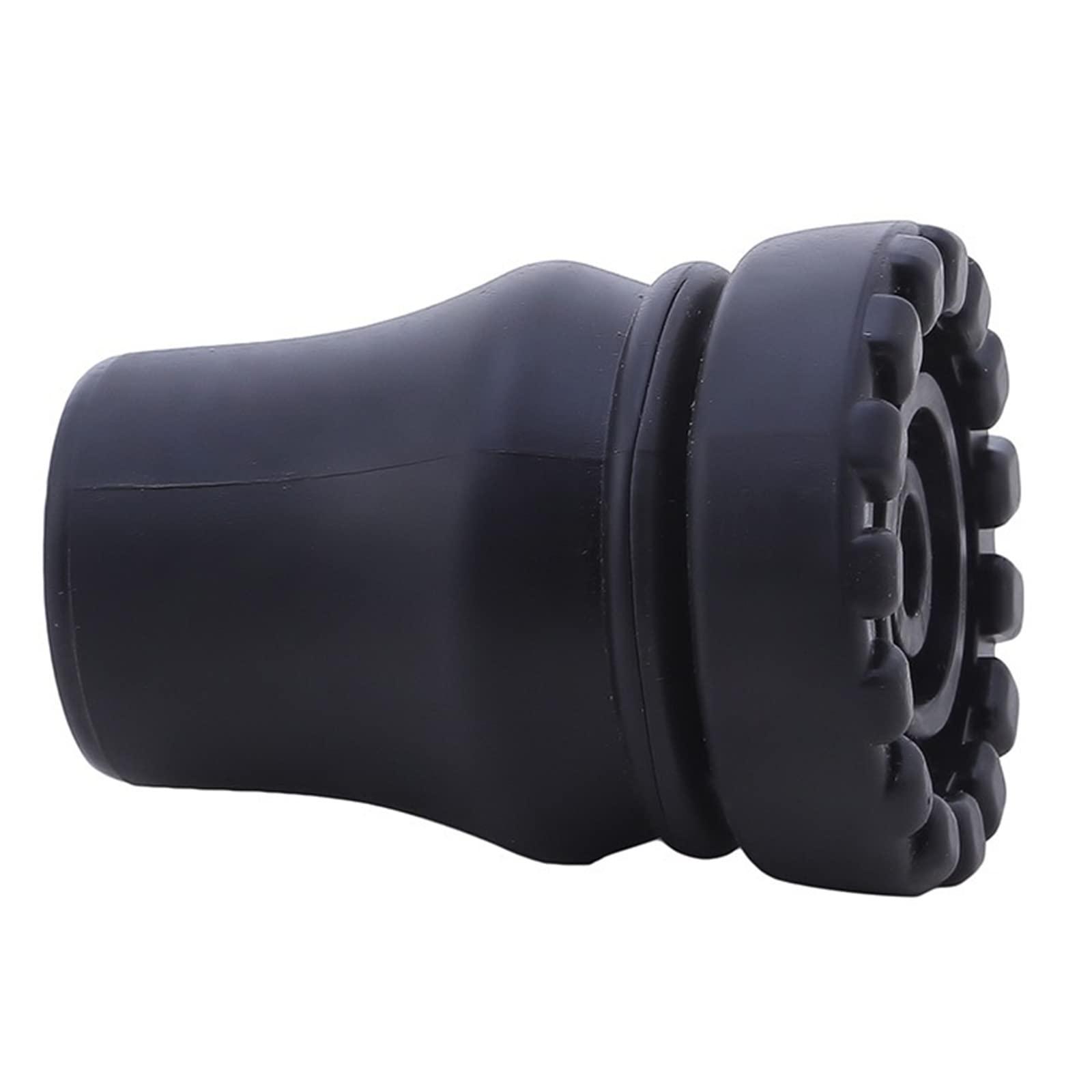 DGFJY DGFJY 1Pc Walking Rubber Caps Hiking Protectors Cover Cane Tip Protect Pads Ends Winter Cane Replaceable Tip Caps Cane Tip Replacement Walking Covers Rubber Walking Caps Walking Pad