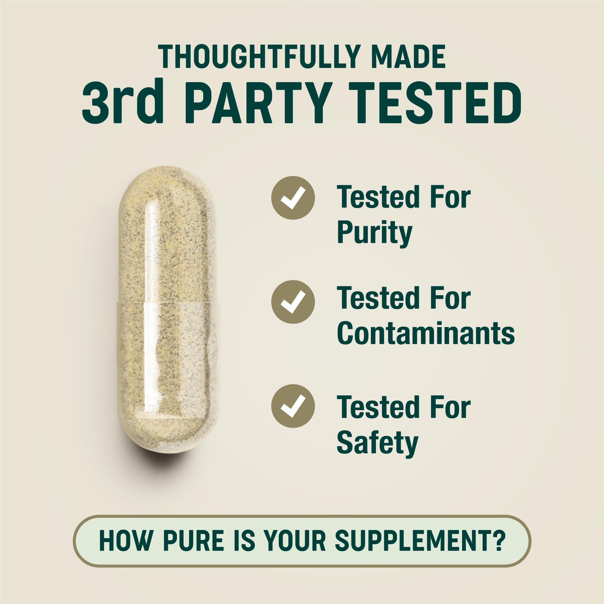 One Earth Health One Earth Health Beef Liver Capsules. 100% Grass Fed New Zealand Beef Liver. Pasture Raised. GMO and Filler Free. 200 Capsules (3,000mg Serving)