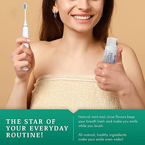 SprinJene Sprinjene Fluoride Free Toothpaste for Sensitive Teeth & Gum Fresh Breath Helps Dry Mouth Natural Non Fluoride Toothpaste for Adult SLS Free, Toxic Preservative Free with Black Seed Oil & Zinc 4 Pack