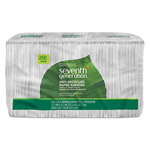 Seventh Generation Seventh Generation 1-ply White Napkins - 250 Count Package