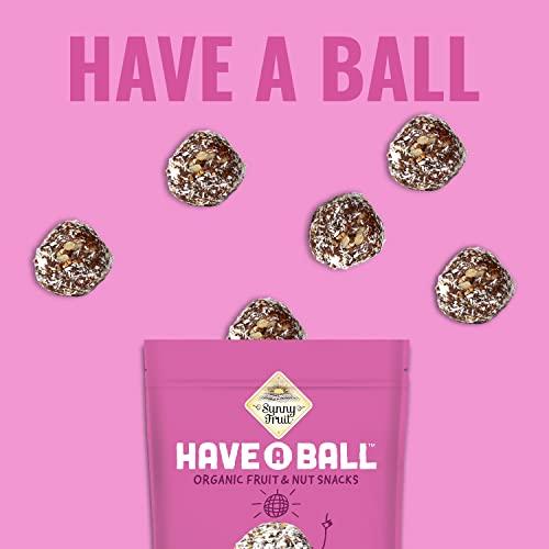SUNNY FRUIT Sunny Fruit 100% RAW Fruit & Nut Snacks, Cherry & Hazelnut, 1-Pack (9 Balls Per Bag) | Healthy, Convenient, On-the-Go Energy Balls | ORGANIC, VEGAN, GLUTEN-FREE, KOSHER, NO ADDED SUGAR