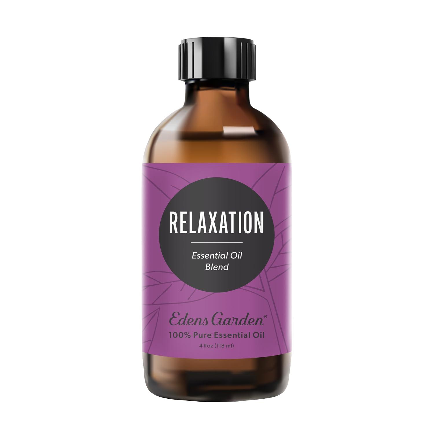 Edens Garden Edens Garden Relaxation Essential Oil Blend 100% Pure & Natural Best Recipe Therapeutic Aromatherapy Essential Oil Blends 118 ml (4 oz)