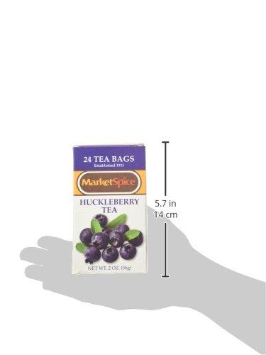 MarketSpice Marketspice Huckleberry Tea Bags, 2 Ounce