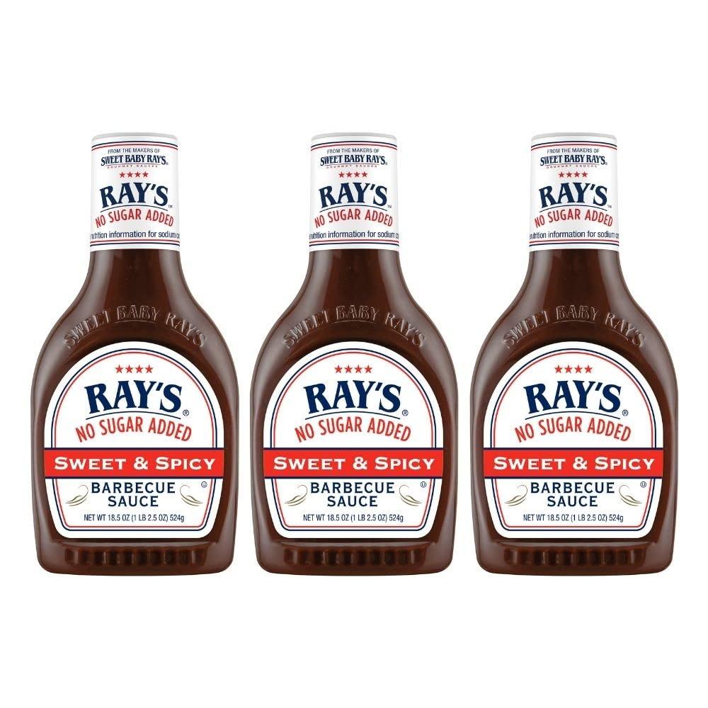 Sweet Baby Ray's Sweet Baby Ray's No Sugar Added, Sweet & Spicy, 18.5 OZ
