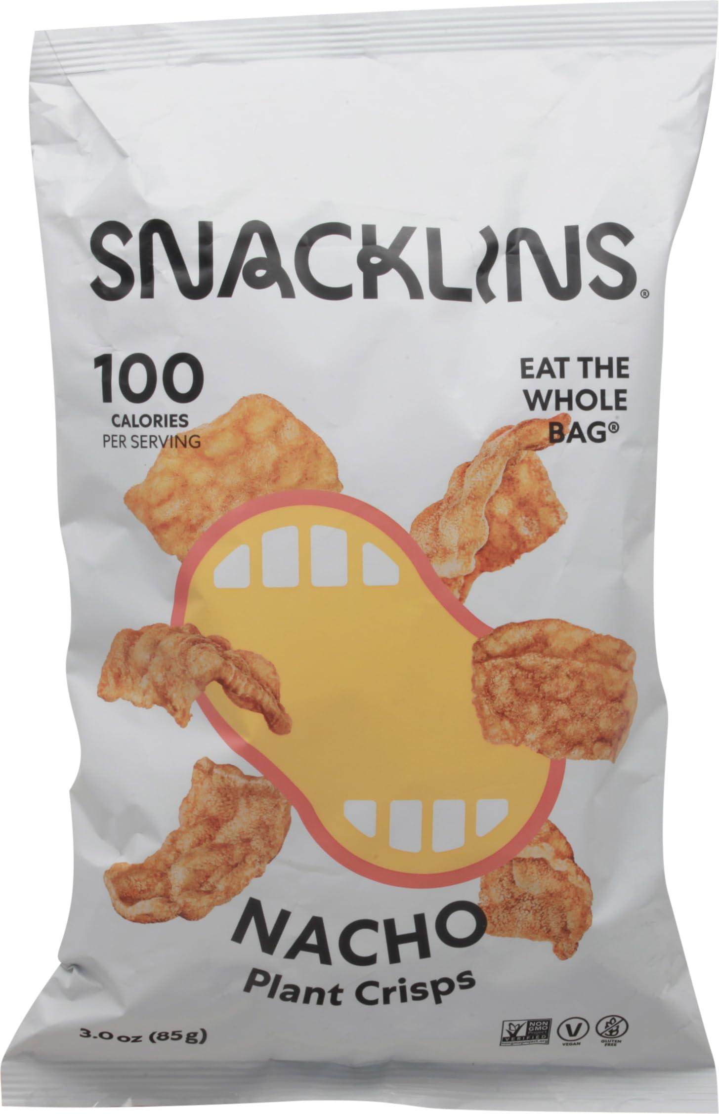 SNACKLINS SNACKLINS Nacho Plant Crisps, 3 OZ