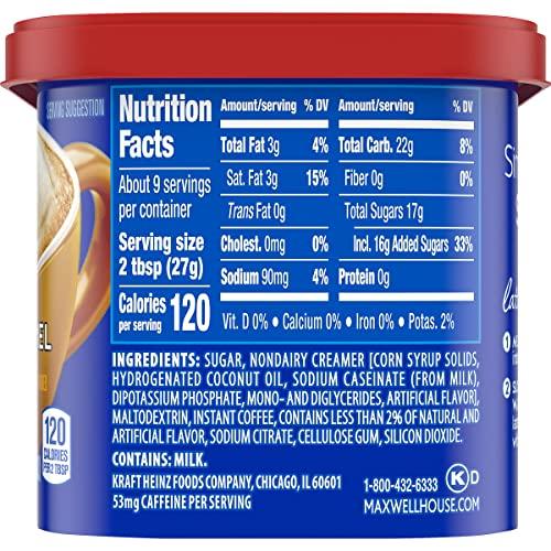 MAXWELL HOUSE Vanilla Caramel Maxwell House Coffee (6 Cans)