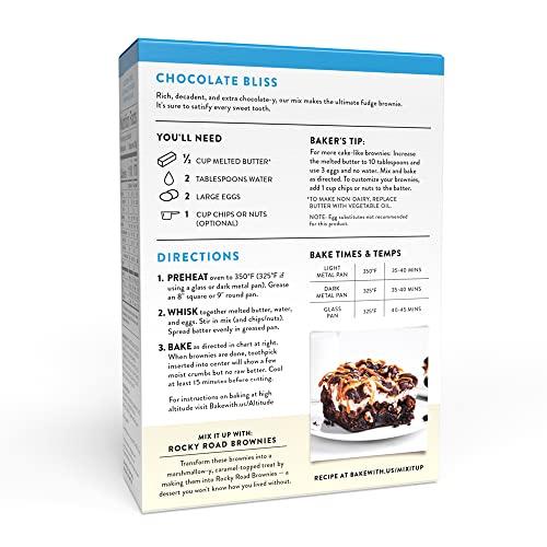 King Arthur King Arthur, Gluten Free Fudge Brownie Mix, Gluten-Free, Non-GMO Project Verified, Certified Kosher, 17 Ounces (Pack of 6)